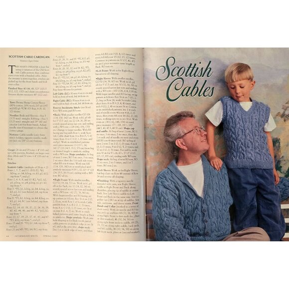 Interweave Knits Beyond The Basics Spring 1997 Magazine - Picture 3 of 6
